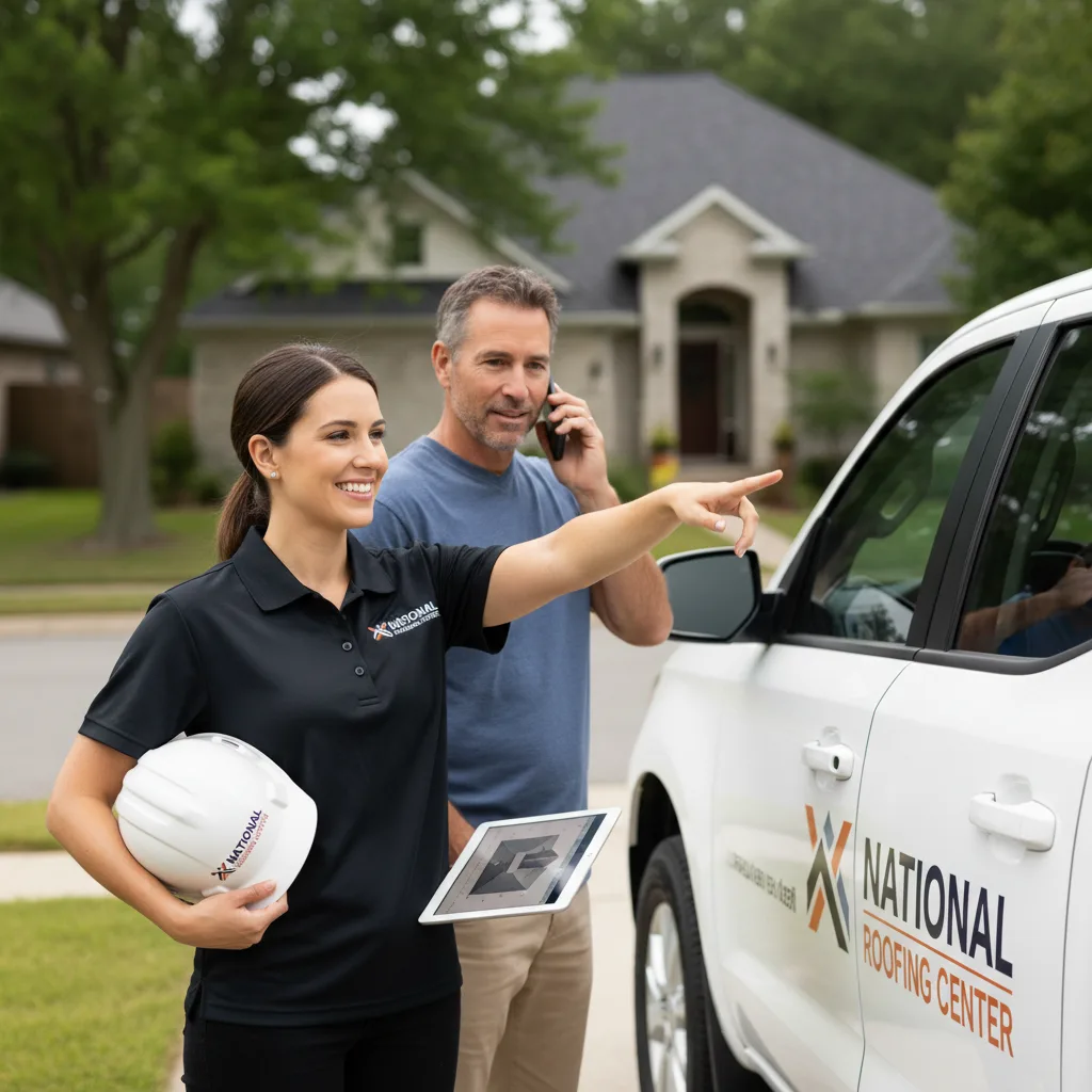 National Roofing Center customer support in Dike